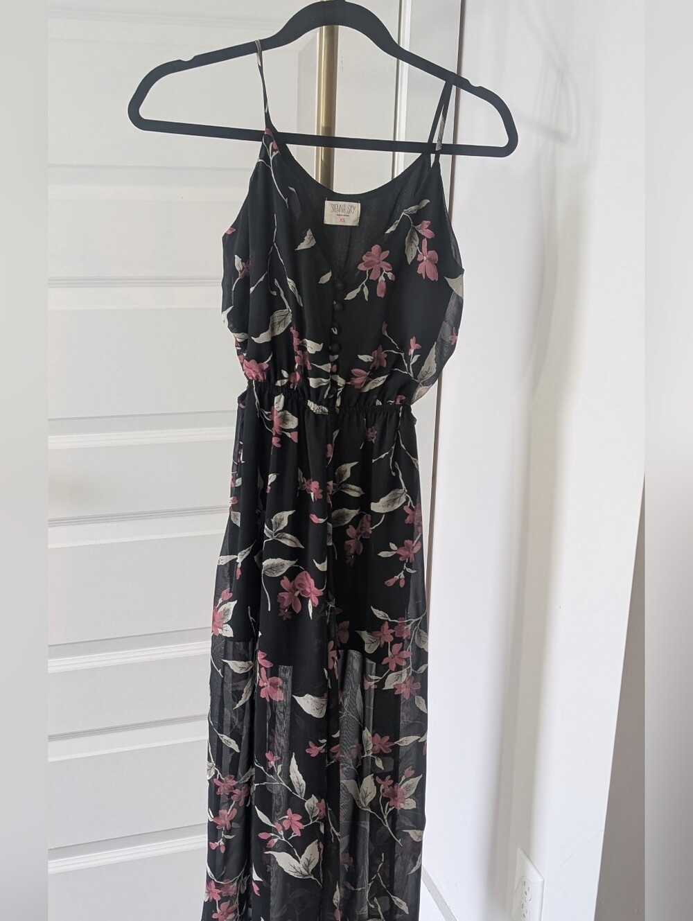 49. Sienna Sky Floral Jumpsuit Size XS